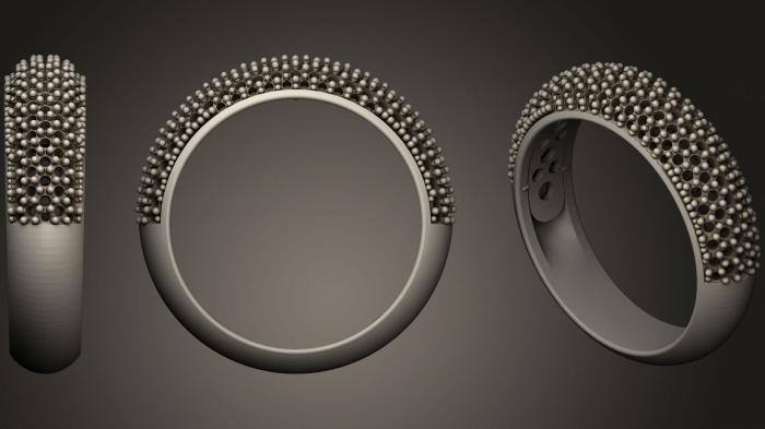 نموذج ثلاثي الأبعاد لآلة CNC خواتم مجوهرات خاتم 245